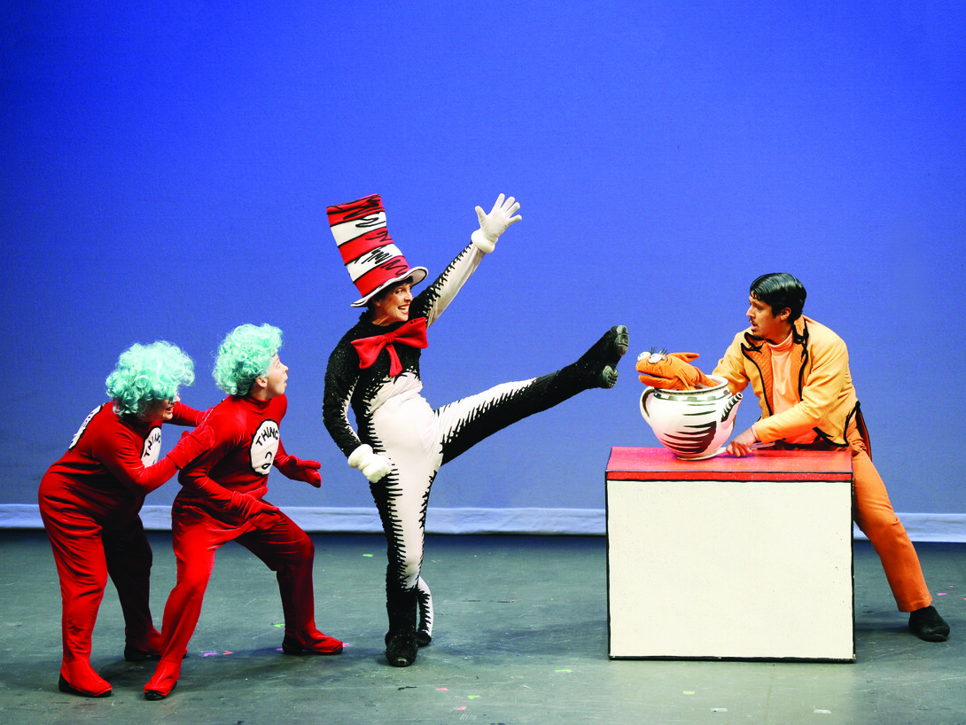 Theater company Childsplay will perform "The Cat in the Hat" Feb. 12 and 13 at the Lied Center for Performing Arts.