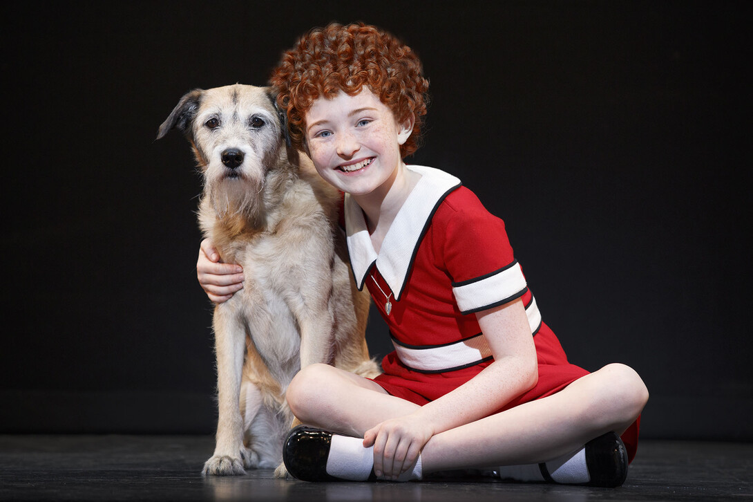 The musical "Annie" will be at the Lied Center for Performing Arts at 7 p.m. April 21 and 22.