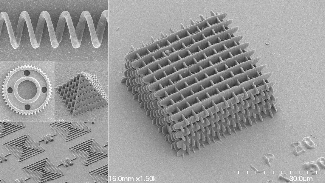 A team of UNL engineers has demonstrated a new technique for embedding carbon nanotubes in microscopic structures that could bolster the conductivity and strength of polymer-based technology. The engineers used high-intensity laser pulses to sculpt resins into structures no wider than a human hair.