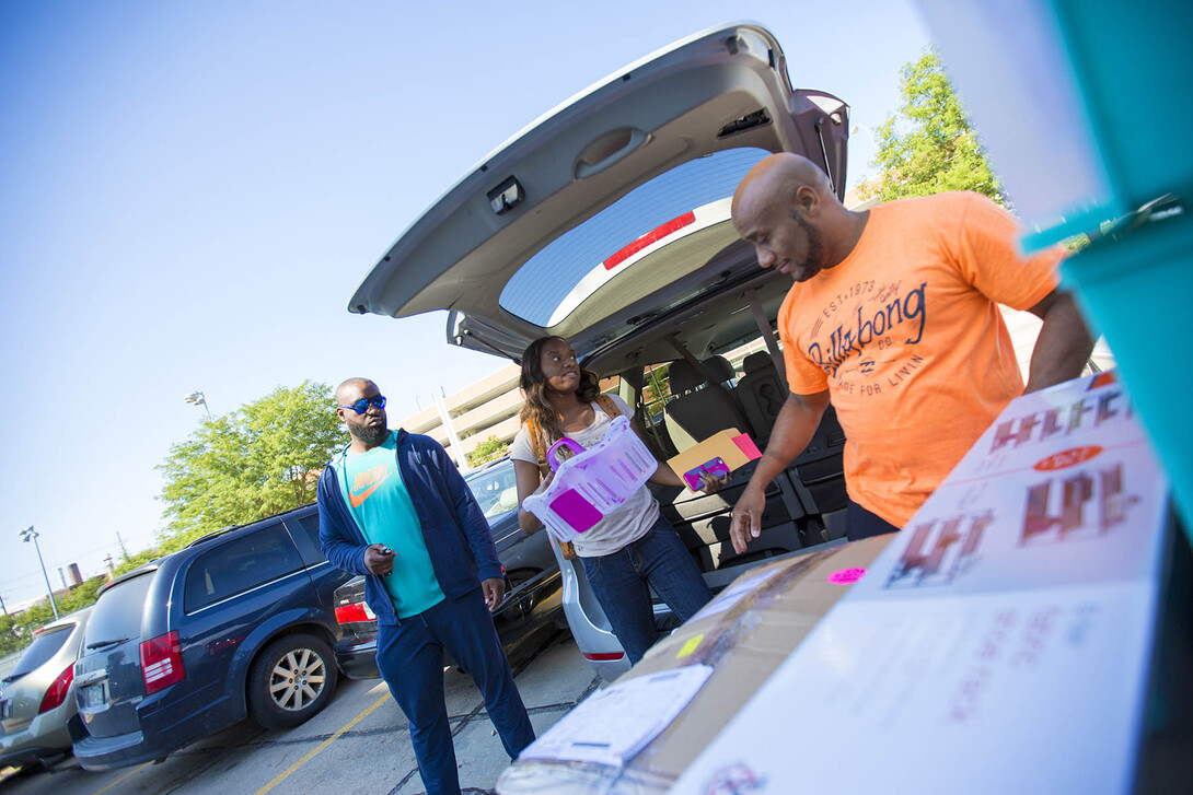 Most students will move in to their residence halls from 8 a.m. to 4 p.m. Aug. 18 and 19.