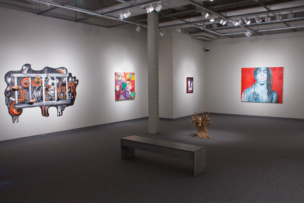 Artworks created by undergraduates across the United States are featured in the Nebraska National exhibition, which continues through Oct. 20 in the Eisentrager-Howard Gallery in Richards Hall. 