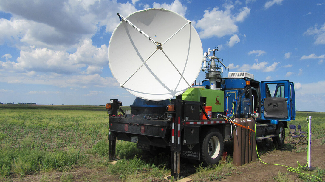 A Doppler on Wheel collects data.