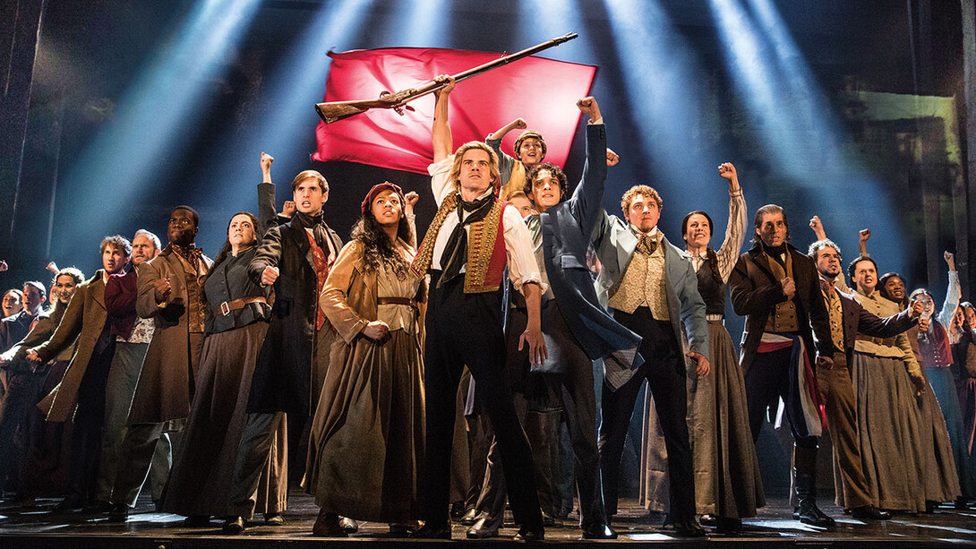 The epic musical "Les Misérables" will be at the Lied Center from April 13-18, 2021.