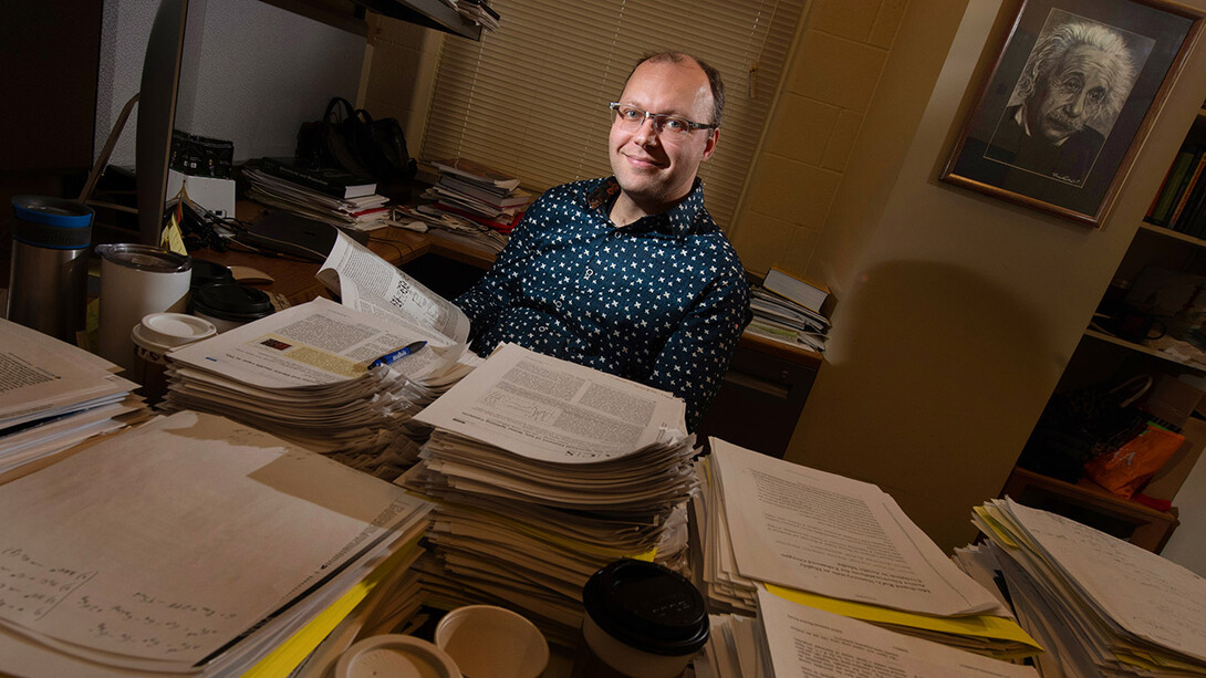 Vitaly Alexandrov, assistant professor of chemical and biomolecular engineering at Nebraska, has received a $520,244 Early Career Development Program award from the National Science Foundation to advance basic understanding of how nanocrystals dissolve in aqueous environments. 