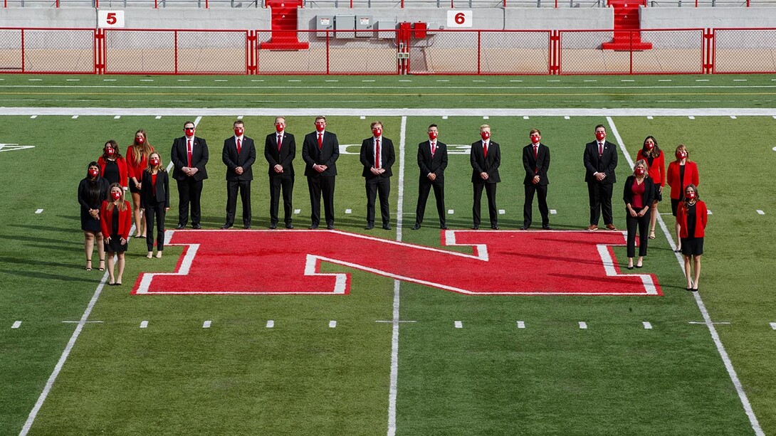 Nebraska U's 2020 homecoming royalty