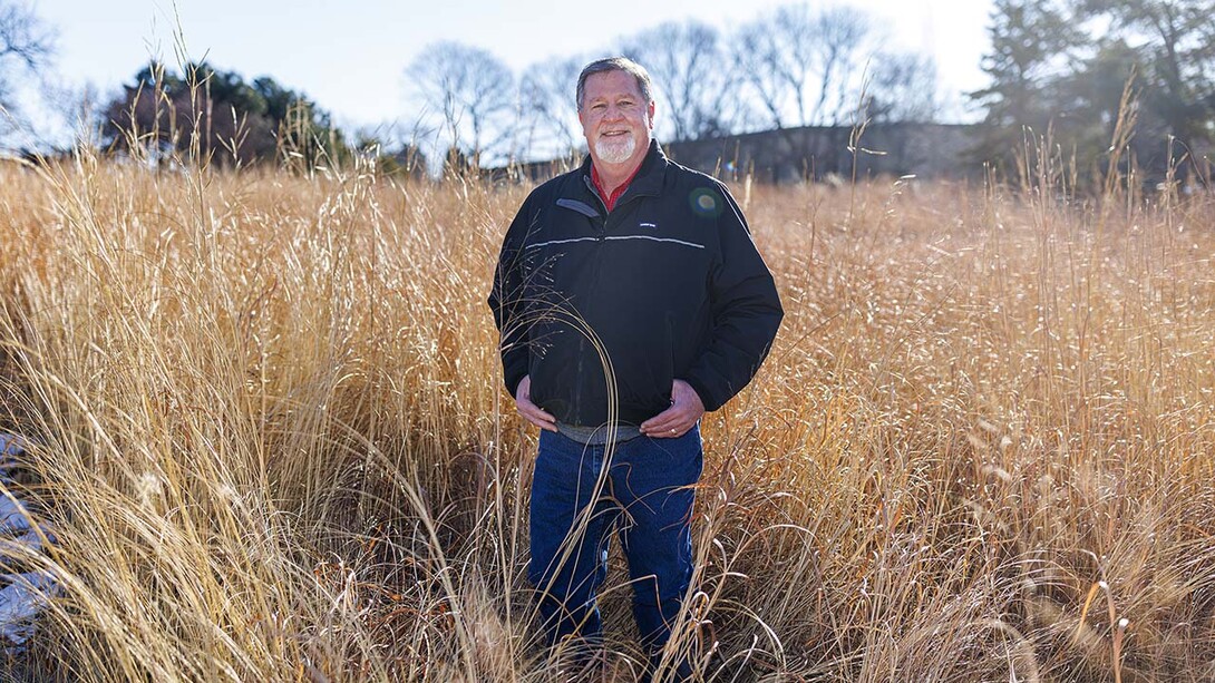 A new study led by Daren Redfearn, professor of agronomy and horticulture and forage systems specialist, is exploring whether a targeted restoration of perennial grasses amid cropland could bring about a variety of benefits.