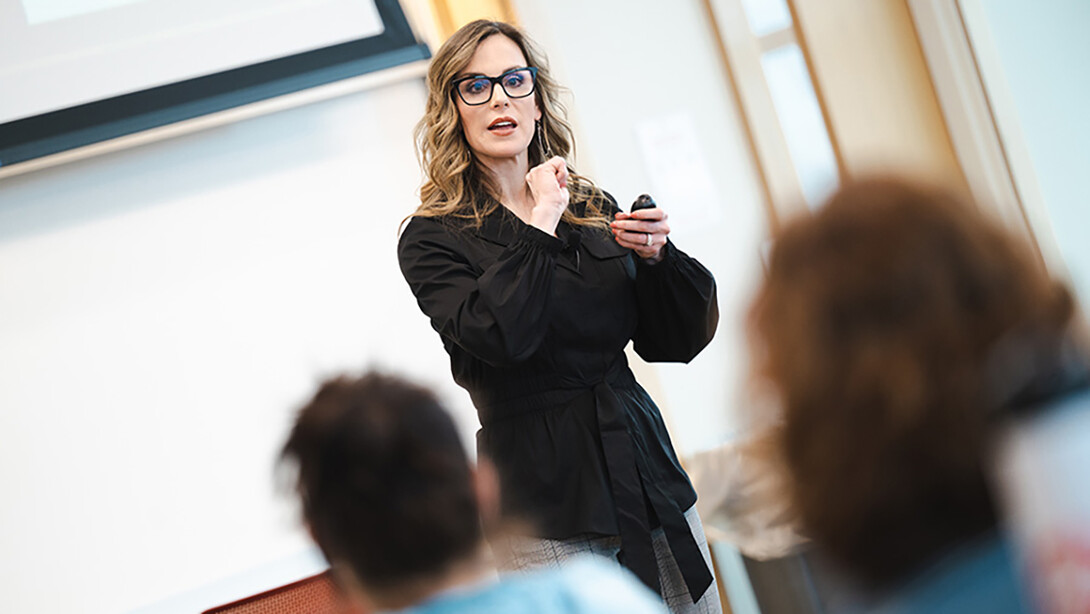 Carey Gille, co-founder and president of Franchise Fastlane in Omaha, spoke at the Nebraska Franchise Club’s first meeting in February.