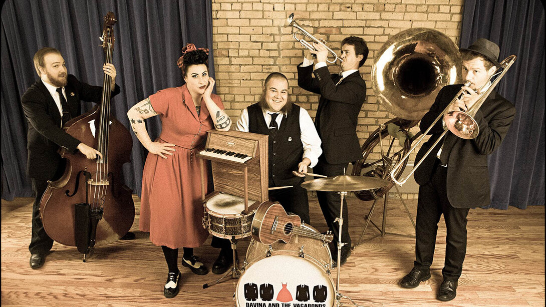 Band photo of Davina and the Vagabonds