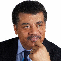 Color portrait of Neil deGrasse Tyson