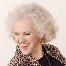 Color portrait of singer Jackie Allen