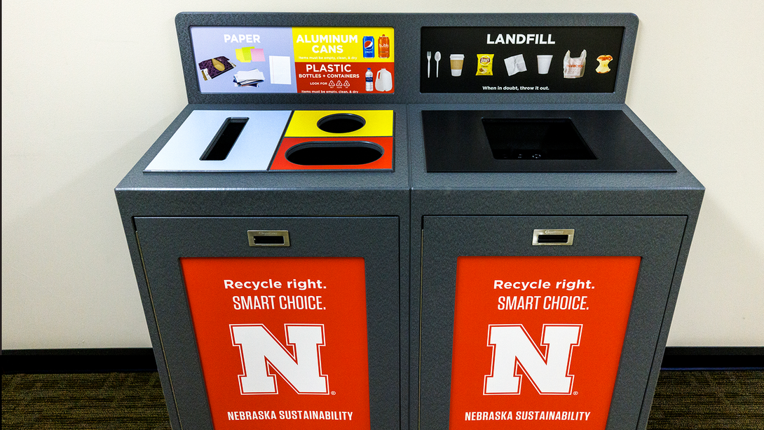 new recycling bins