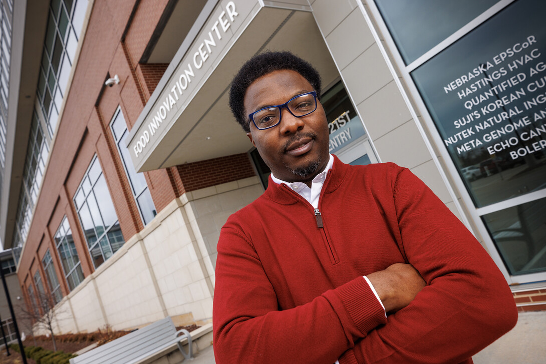 Charles Chioma Nwaizu, assistant professor of practice in food science and technology. 