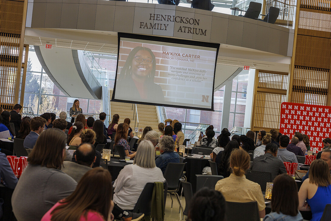 Student Affairs hosts the Student Luminary Awards in 2023.