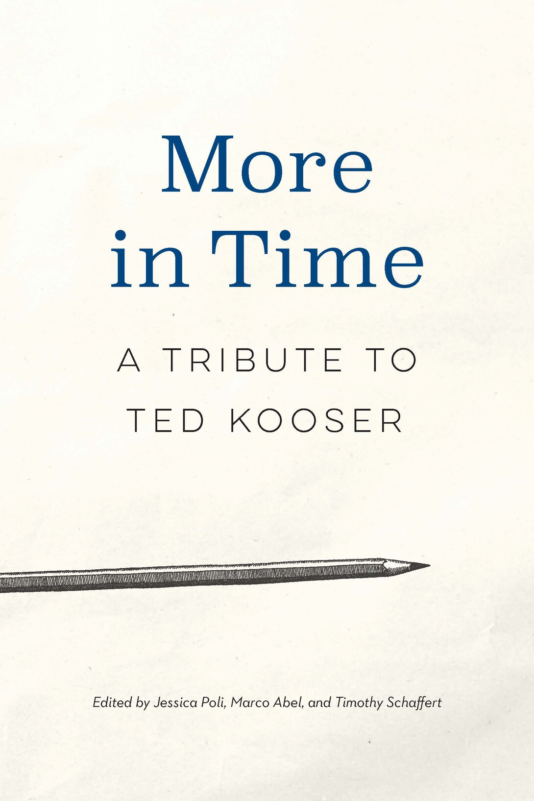 "More In Time" cover