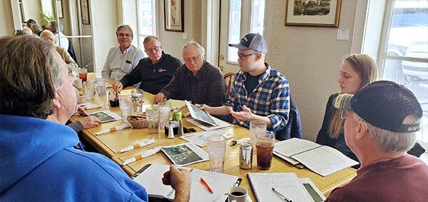 UNL students at Brownville Steering Committee