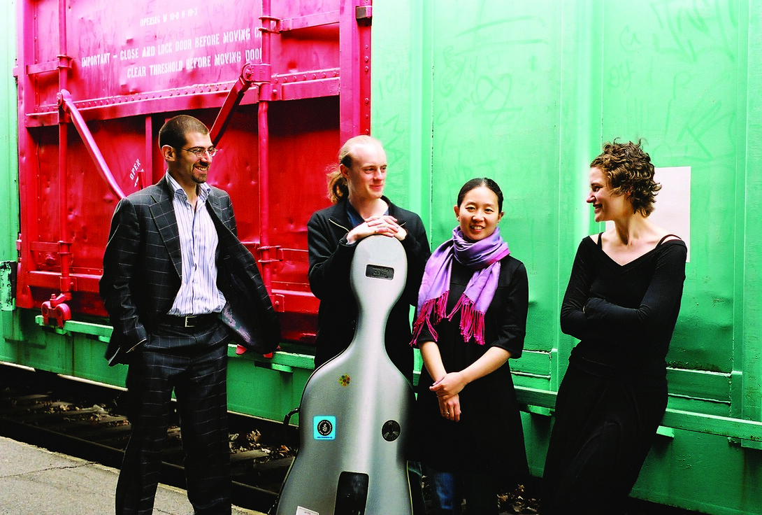 The Chiara String Quartet opens the Hixson-Lied Concert series on Oct. 14. Members of the quartet are (from left) Jonah Sirota, Gregory Beaver, Hyeyung Julie Yoon and Rebecca Fischer.