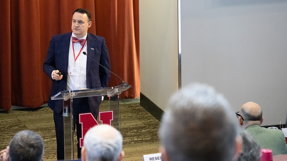 Brian Hastings, president and chief executive officer of the University of Nebraska Foundation, talks about the role of philanthropy in university research. 