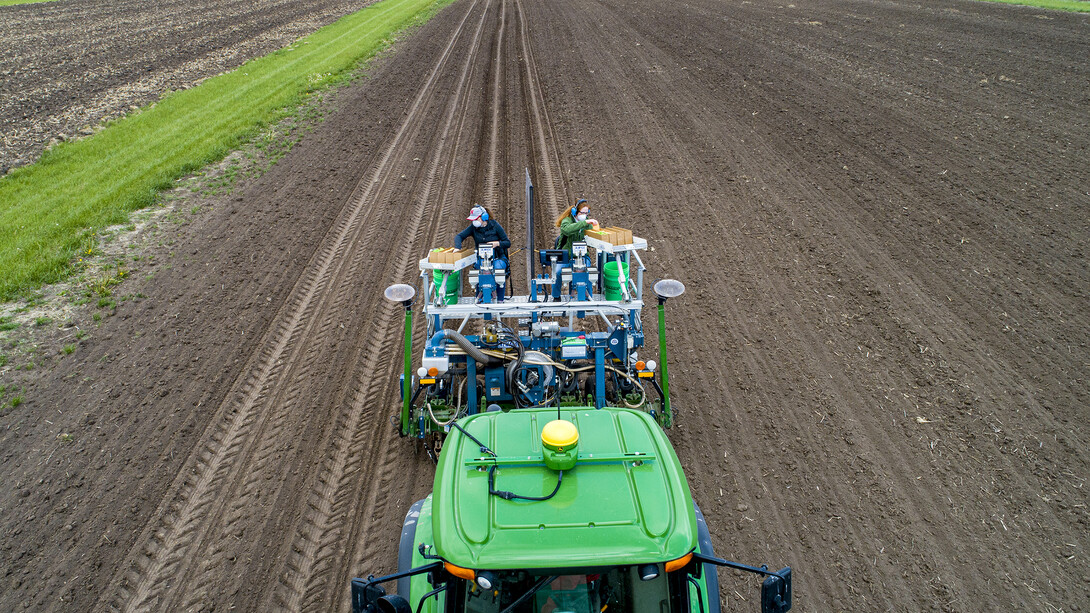 Corn research at Nebraska's Havelock Farm