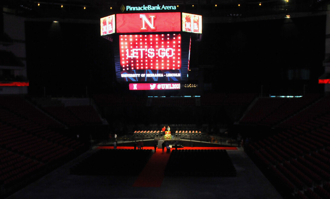 Pinnacle Bank Arena commencement