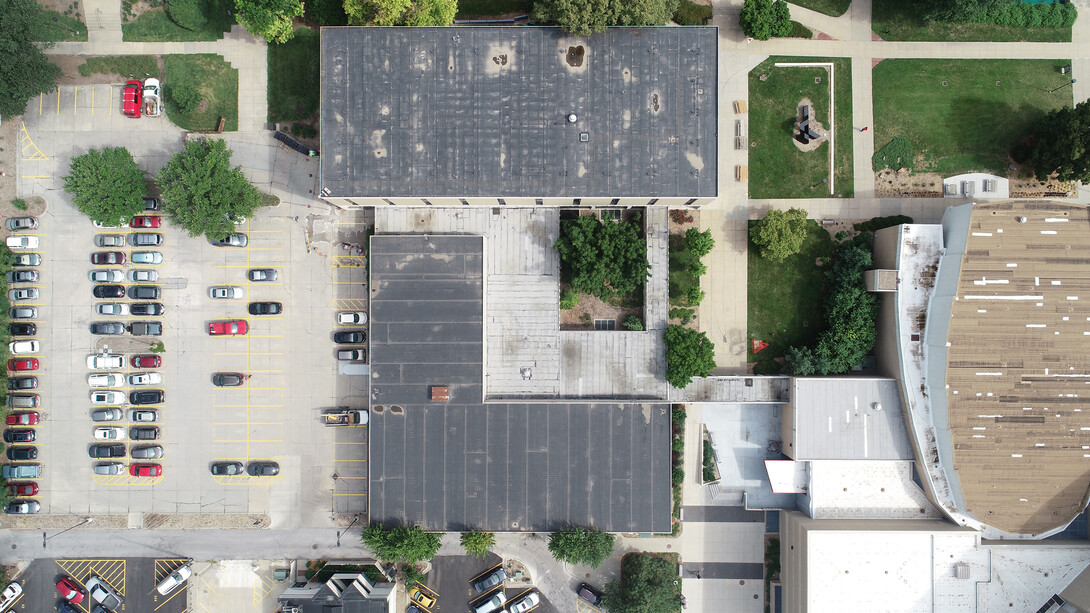 Drone roof picture