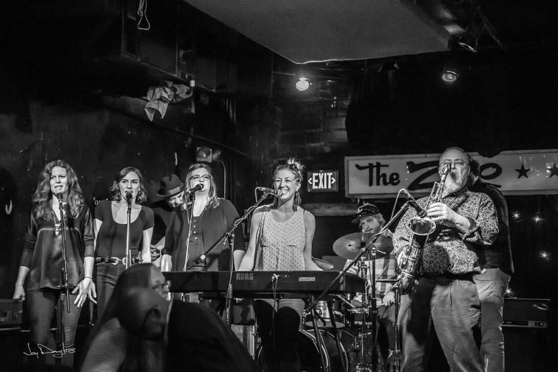 Eight-piece Lincoln-based ensemble Emily Bass and The Near Miracle will play Jazz in June on June 18.