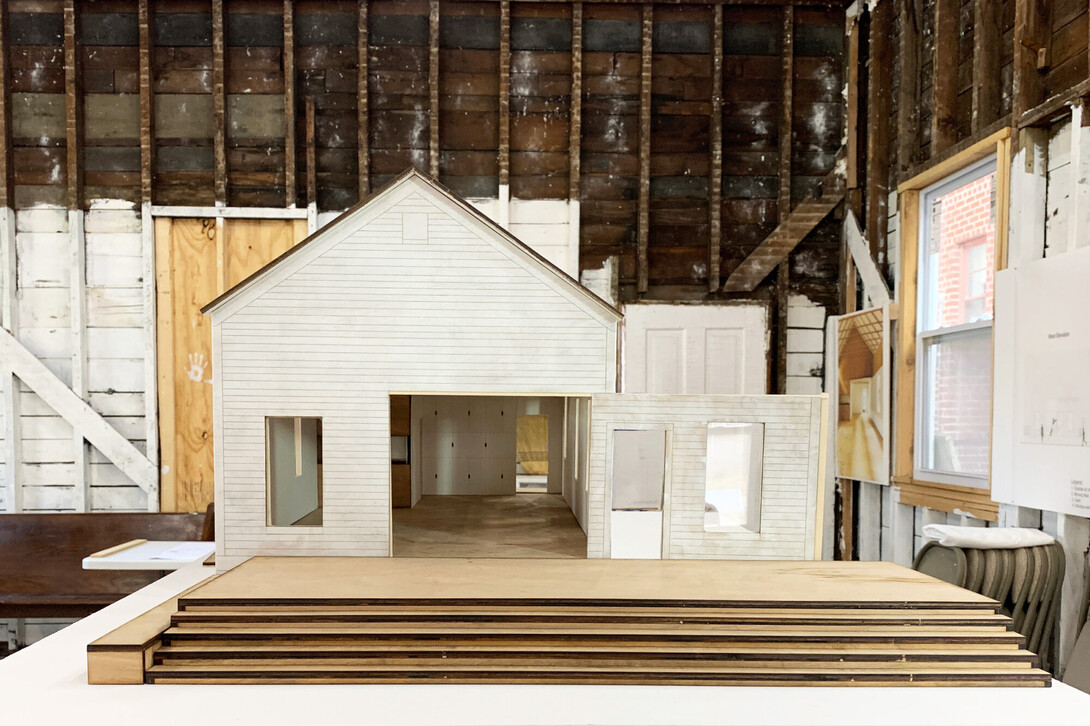 Model of the Art Chapel project. (We have more photos if you need them.)