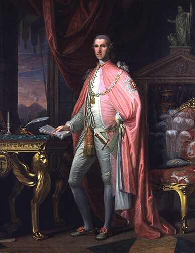 Portrait of Sir William Hamilton by David Allen, 1775.