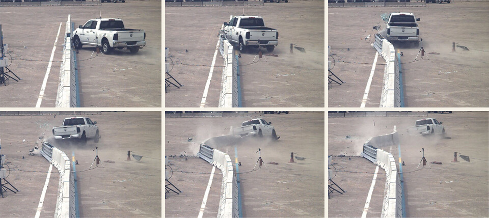 Crash test sequence