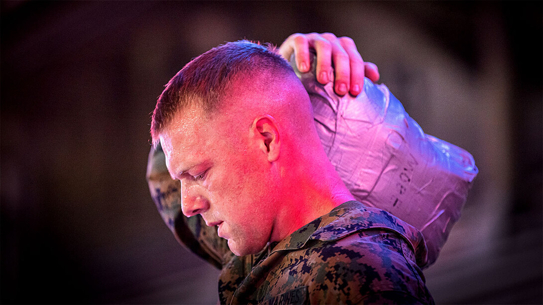 Marine shouldering weight