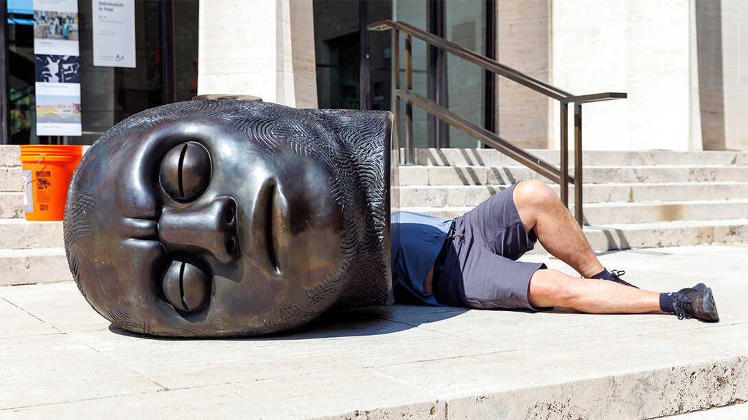 Fallen Dreamer sculpture