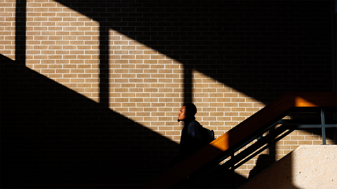 Schmid Law Library in shadow