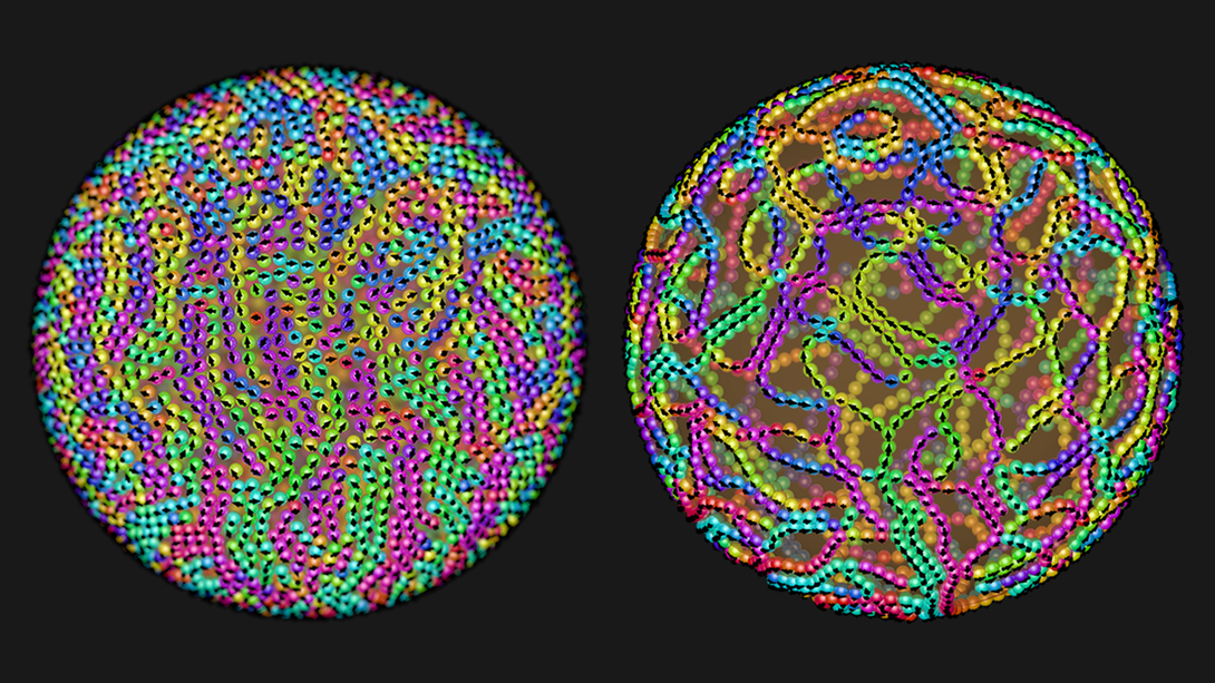 Rendering of nanoparticles