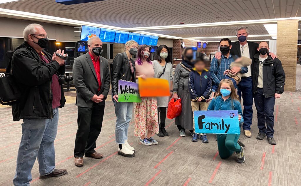 Farooq and his family were welcomed to Omaha.