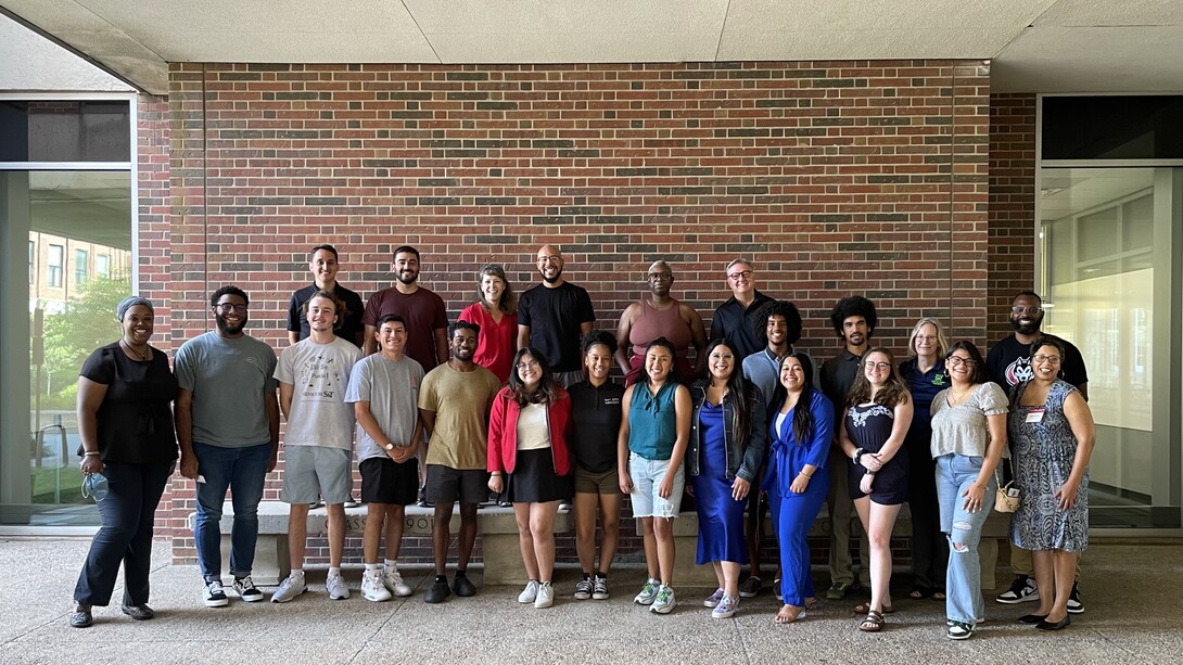 University of Cincinnati and Missouri University of Science and Technology students and administrators visit UNL for the APLU Equity Roundtable.