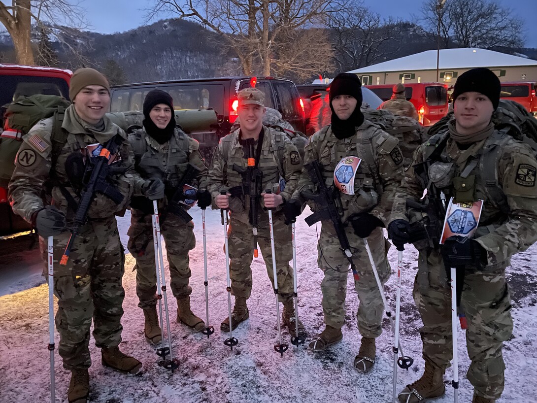 Northern Warfare Challenge Alpha team Nebraska Army ROTC