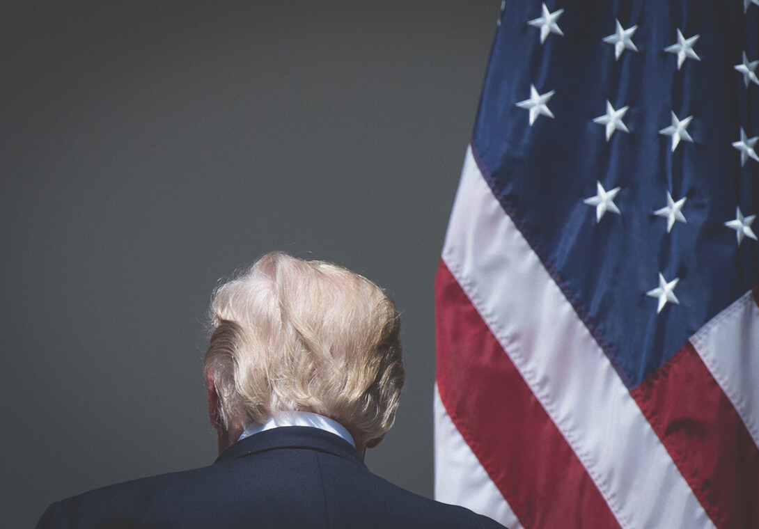 Pres. Donald Trump at the White House Rose Garden on June 30, 2017.