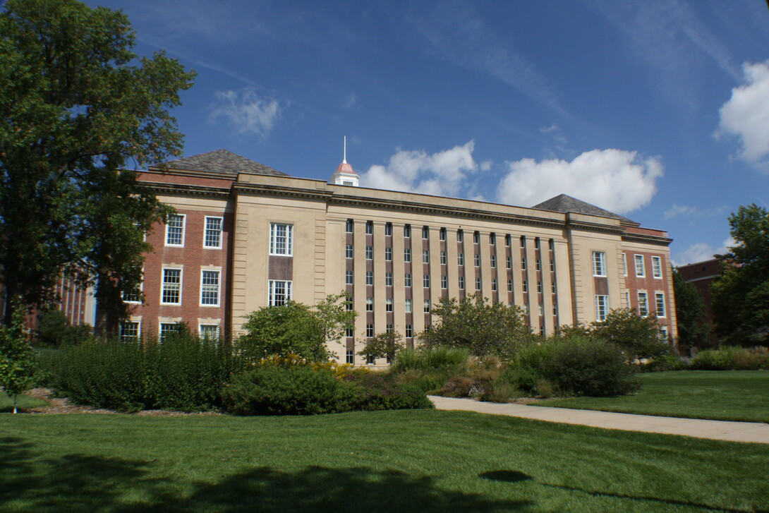 Exterior of Love Library South