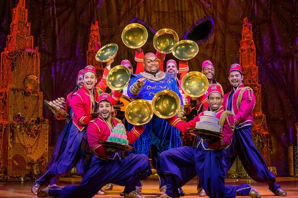 Marcus M. Martin performs with the company of "Aladdin."