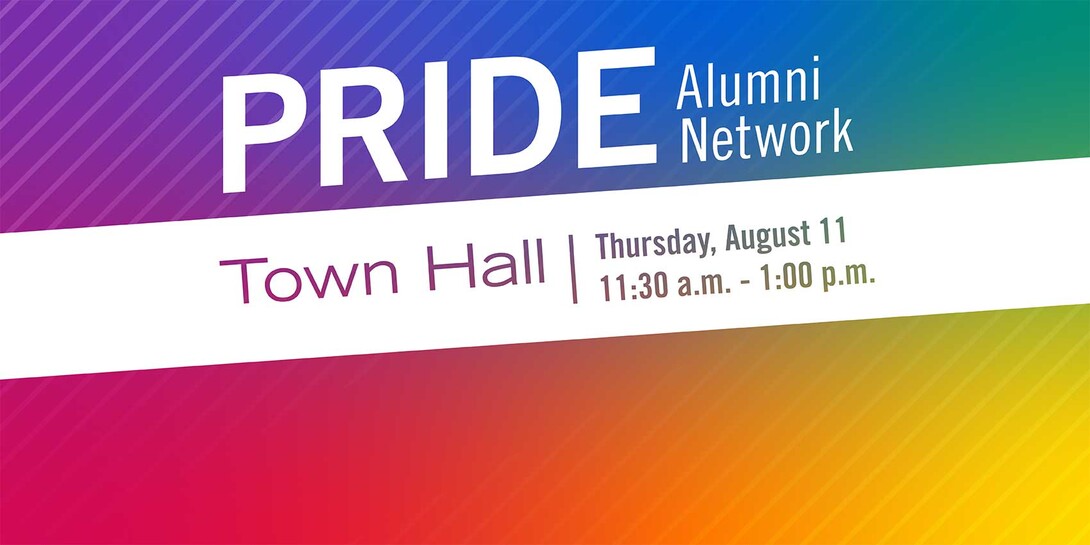 Nebraska alumni and friends are invited to an online town hall on Thursday, Aug. 11 from 11:30 a.m. – 1 p.m. CT, featuring leading voices from the Nebraska Alumni Association, UNL’s LGBTQA+ Center and the Chancellor’s Commission on the Status of Sexual an
