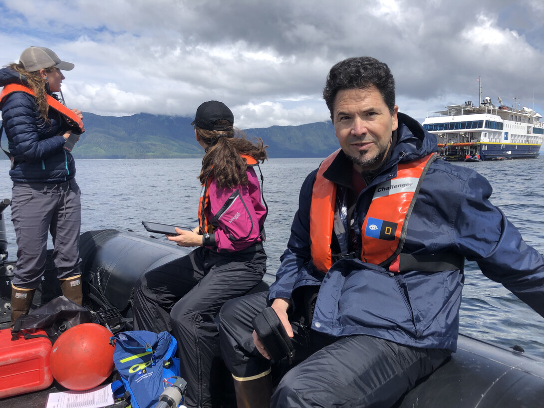 Assistant Professor of Emerging Media Arts Dan Nova will serve as technical advisor for Ocean Discovery League's next-generation deep ocean sensor system as part of a $1.2 million NOAA grant project. Courtesy photo.