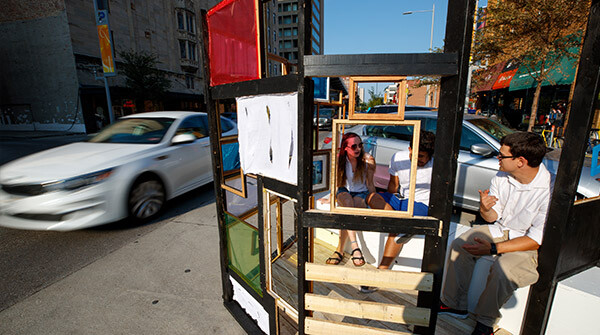 UNL PARK(ing) Day Exhibit