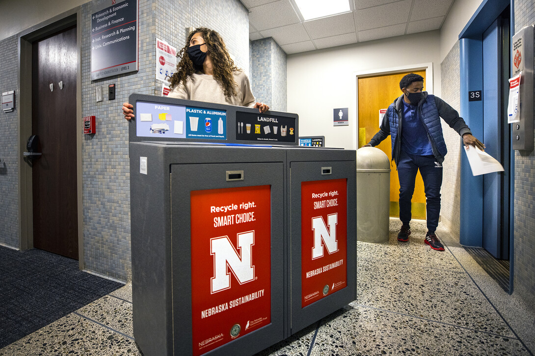 Recycling stations