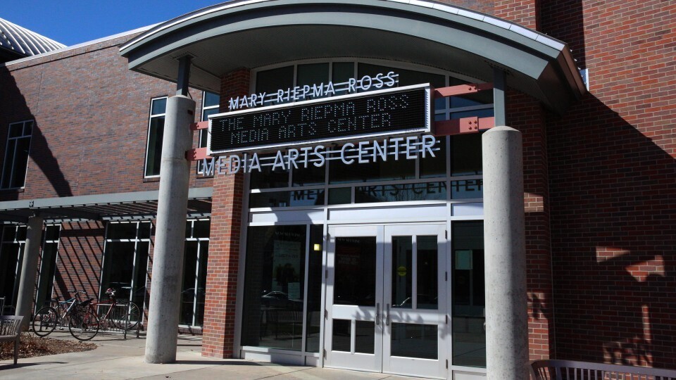 The Mary Riepma Ross Media Arts Center is located at the corner of of 13th and R Streets.