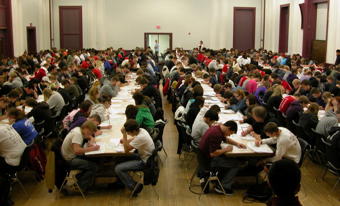 A Math Day event in UNL's Nebraska Union.