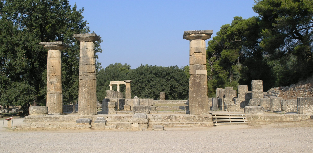 The Temple of Hera at Olympia