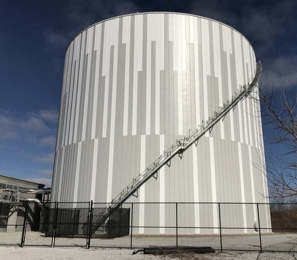 University of Nebraska–Lincoln’s 8.29-million-gallon thermal energy storage tank.