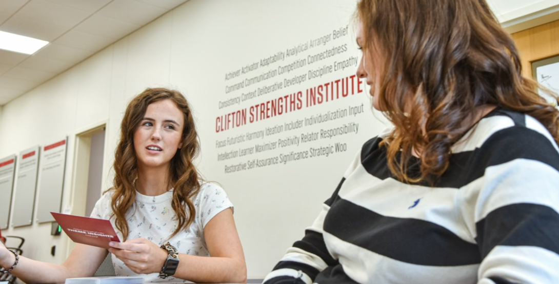 The College of Business' Clifton Strengths assessment is a key part of its focus on professional development for students, faculty and staff. Watch the video below to learn more.