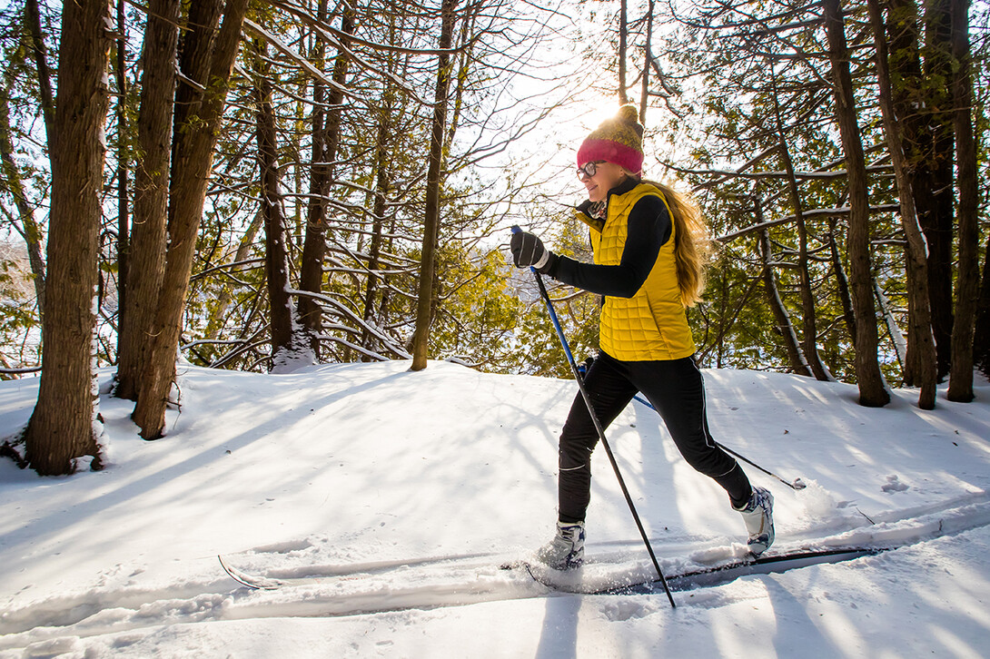 Skiing