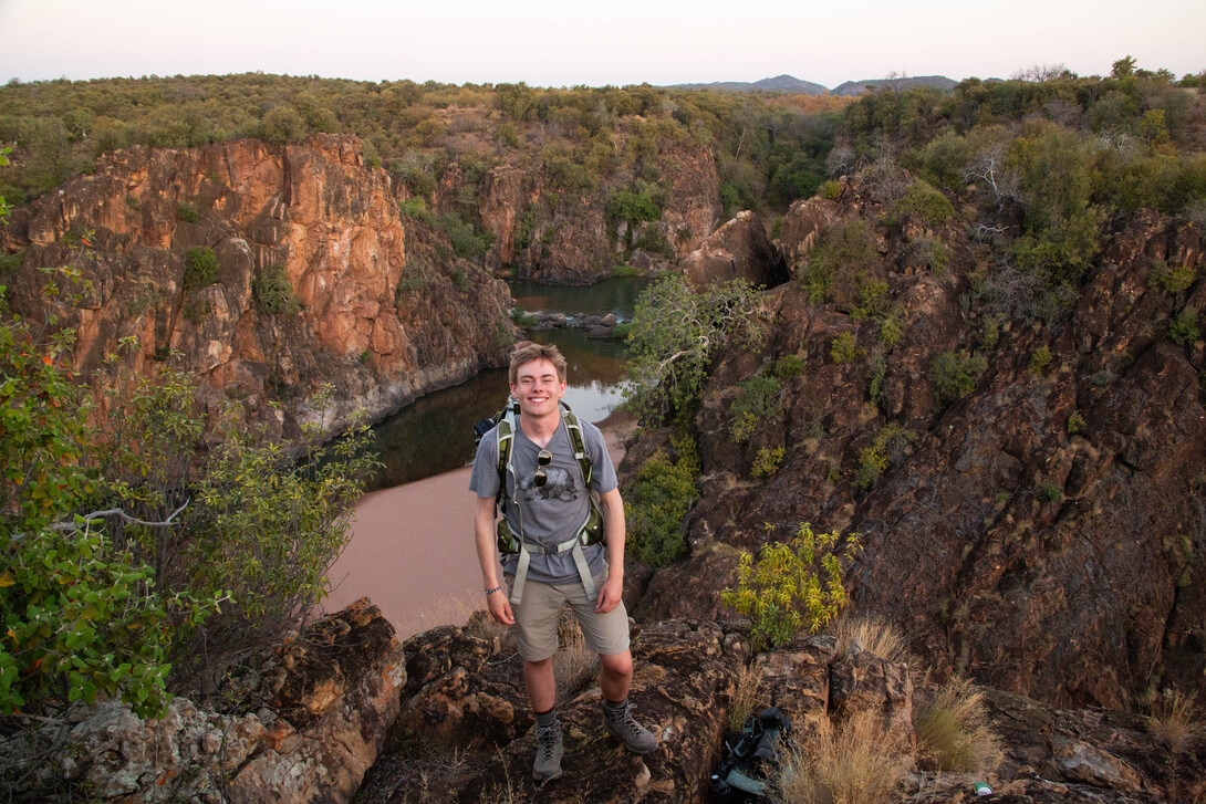 Caden Connelly in South Africa in June 2023.