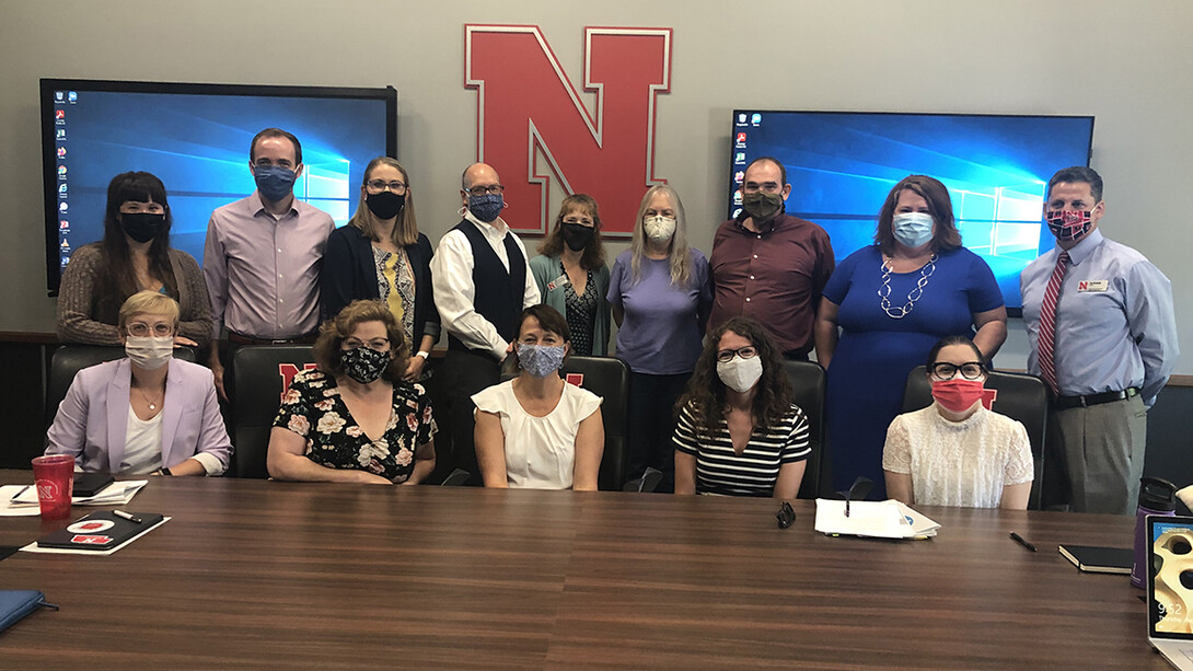 Undergraduate Education and Student Success team leaders who helped develop the units’ diversity, equity and inclusion plan.